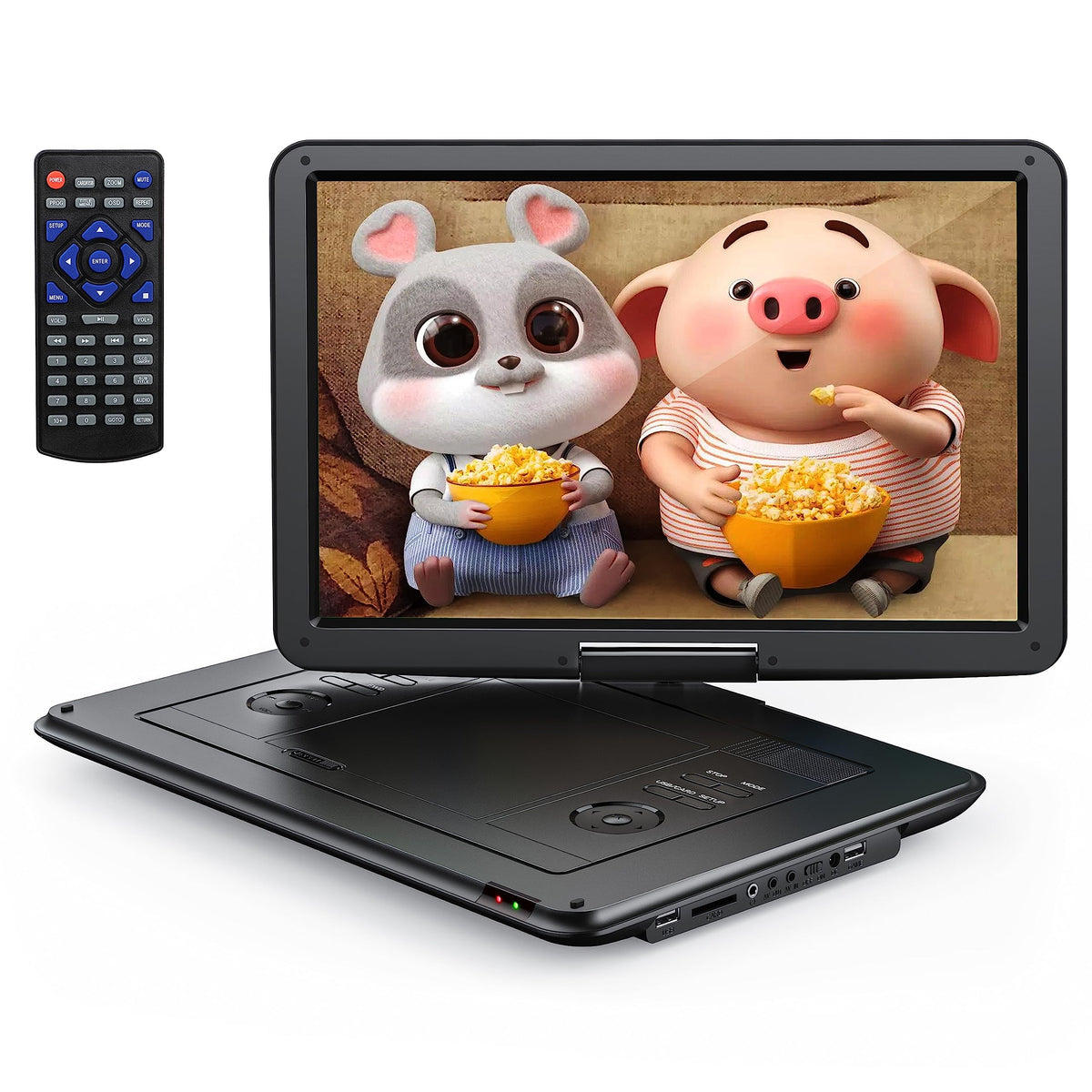 YOTON 17.5" Portable DVD Player with 15.5" HD Swivel Screen