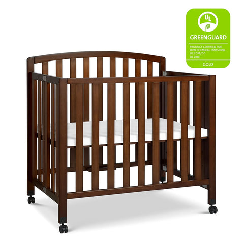 DAVINCI Versatile Stylish DaVinci Dylan 3-in-1 Mini Crib Espresso