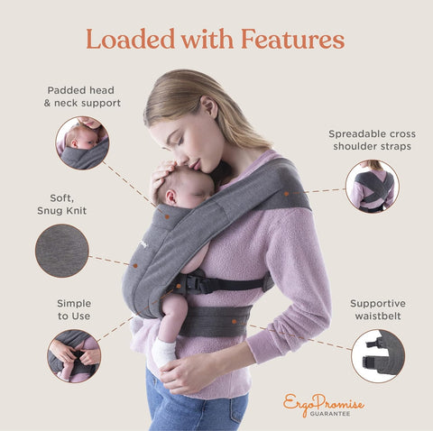 Ergobaby Embrace Cozy Newborn Baby Wrap Carrier