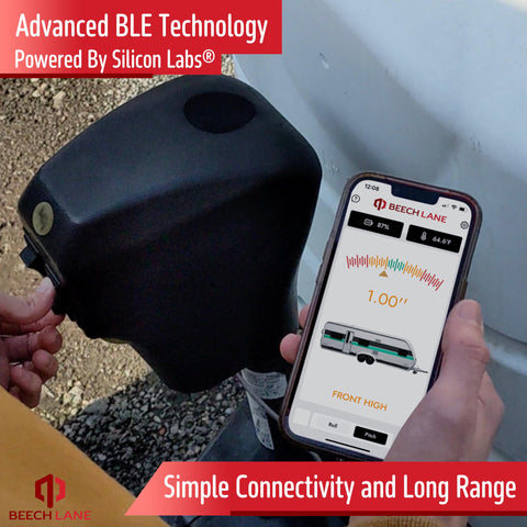 Beech Lane Wireless RV Leveling System With Real-Time Measurements