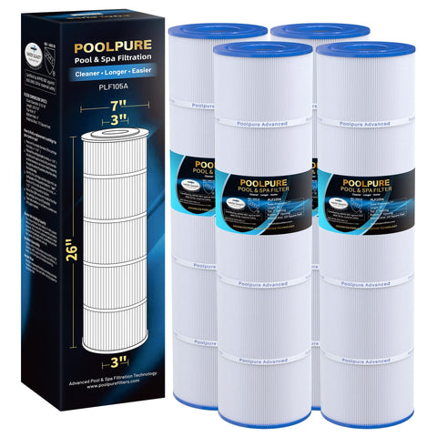 4-PACK POOLPURE PCC105 Replaces Pentair CCP420 178584 FC-1977 570-0425-07 C-7471