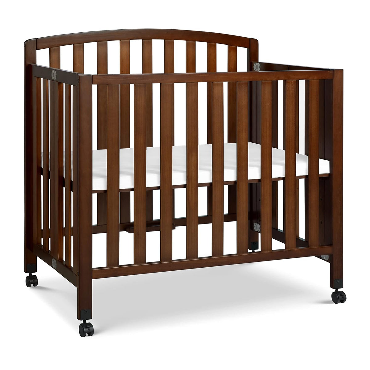 DAVINCI Versatile Stylish DaVinci Dylan 3-in-1 Mini Crib Espresso