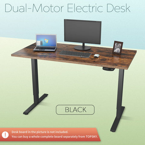 TOPSKY Electric Adjustable Standing Computer Desk