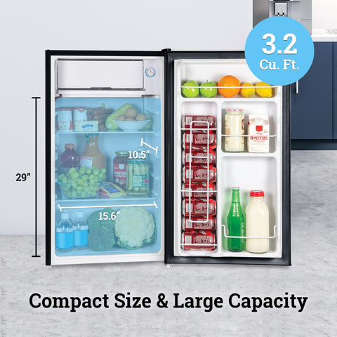 Igloo 3.2 Cu.Ft. Single Door Compact Refrigerator