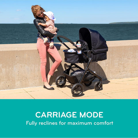 EVENFLO Versatile Lightweight Pivot Travel System with Safe Infant Car Seat