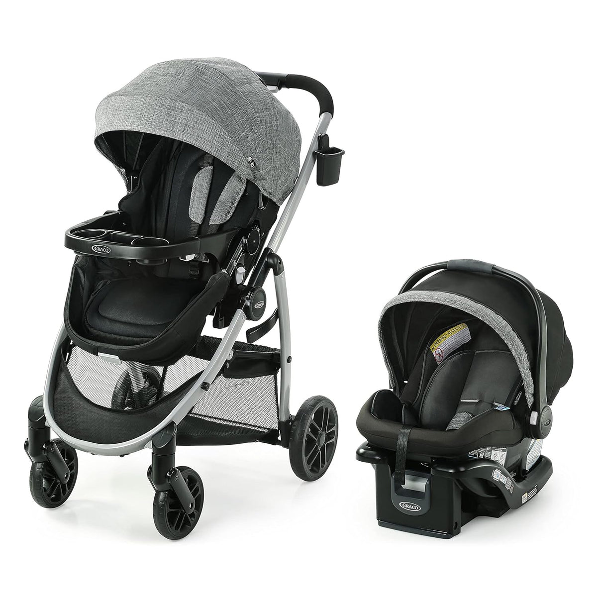 GRACO Versatile Stylish Pramette Travel System Stroller Combo