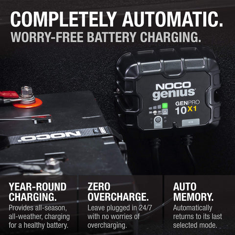 NOCO 10A/Bank Smart Marine Battery Charger