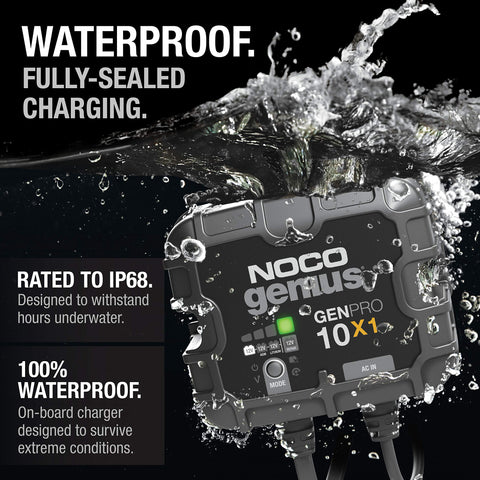 NOCO 10A/Bank Smart Marine Battery Charger