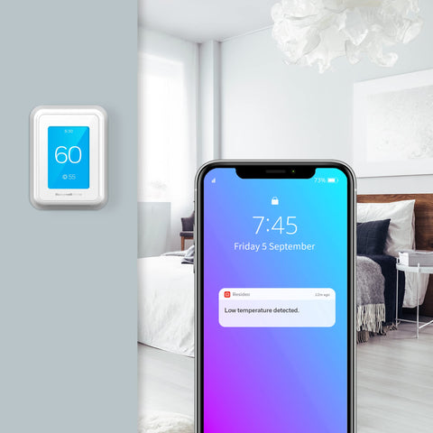 Honeywell Home WiFi Smart Thermostat with 1 Smart Room Sensor