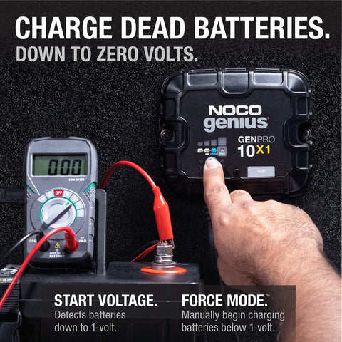 NOCO 10A/Bank Smart Marine Battery Charger