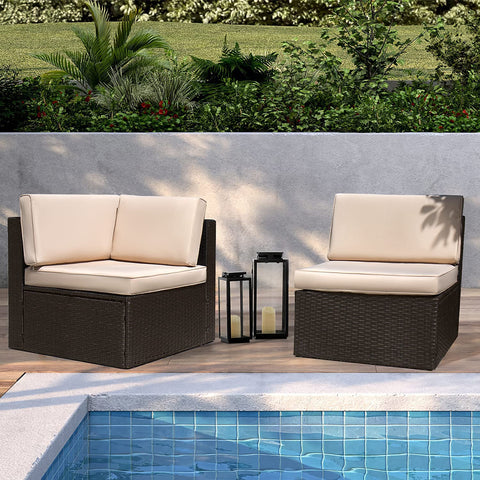 Devoko Patio Furniture Sofa Sets Outdoor