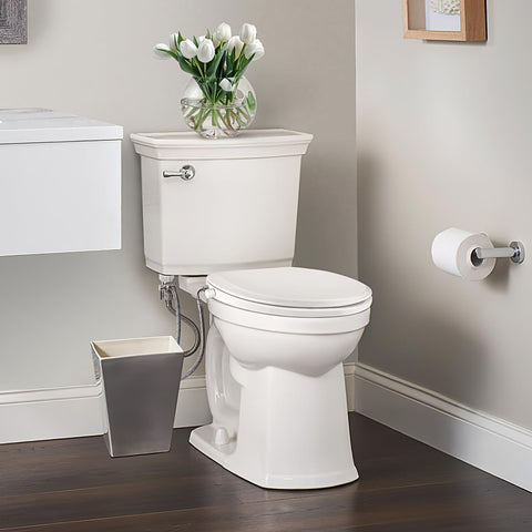 Clirass Elongated Bidet Toilet Seat with Quiet-Close