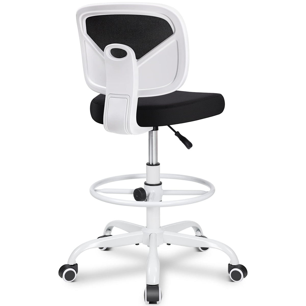 Primy Office Drafting Chair Armless, Tall Office Desk Chair