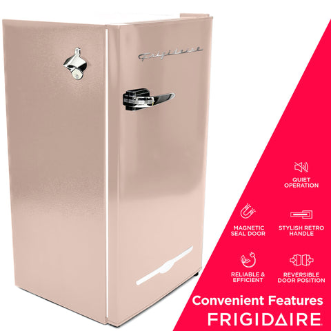 FRIGIDAIRE 3.2 Cu Ft Black Retro Bar Fridge