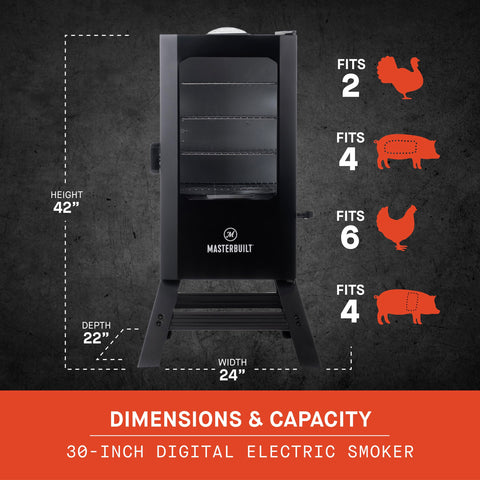 Masterbuilt 30 Inch Digital Electric Smoker