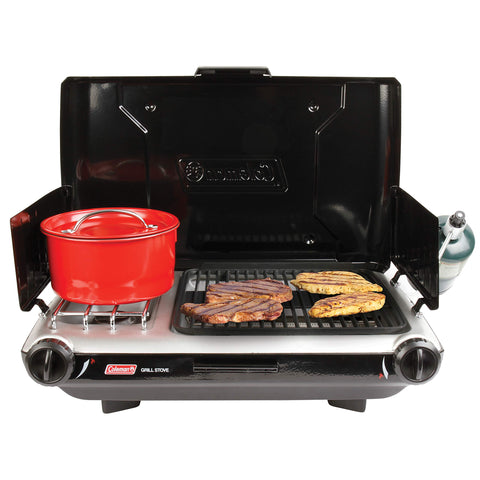 Coleman Tabletop 2-in-1 Camping Grill for Outdoor Cooking