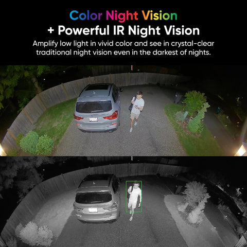 WYZE Wired Floodlight Camera Pro, 180° Wide View for Home