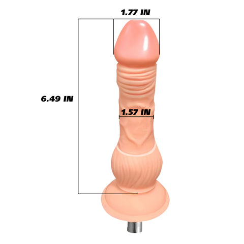 6.49 inch dildo attachment for sex machines
