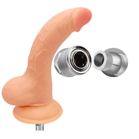 7.48 Inch 3 XLR & Vac-U-Lock Dildo Attachment for Sex Machine