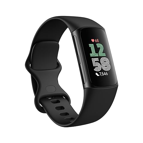 Fitbit Charge 6 Fitness Tracker with Google apps