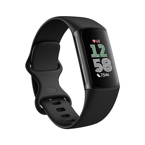 Fitbit Charge 6 Fitness Tracker with Google apps