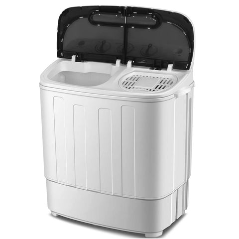 13lbs Capacity Compact Mini Twin Tub Washing Machine