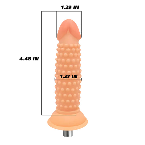 4.48 inch Anal Dildo Attachment for sex machine