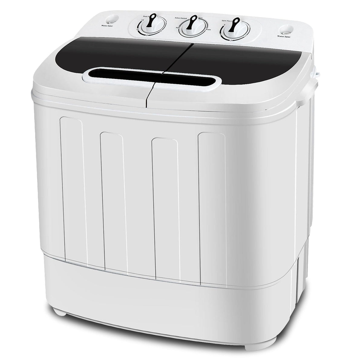 13lbs Capacity Compact Mini Twin Tub Washing Machine