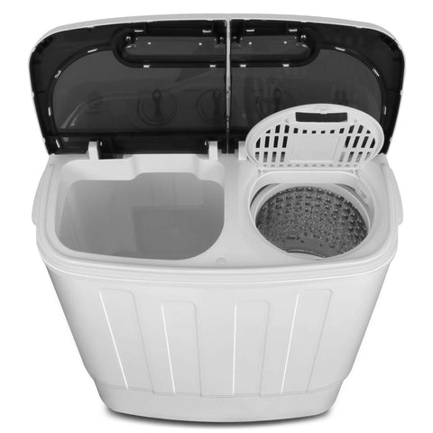 13lbs Capacity Compact Mini Twin Tub Washing Machine