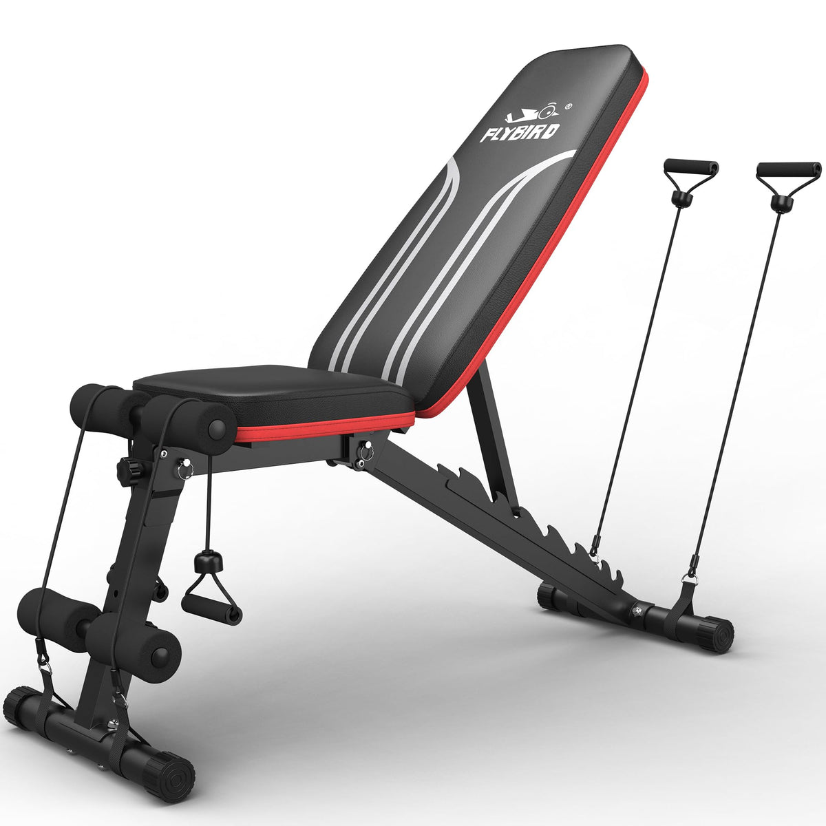 FLYBIRD Adjustable Weight Bench Workout Bench for Home Gym