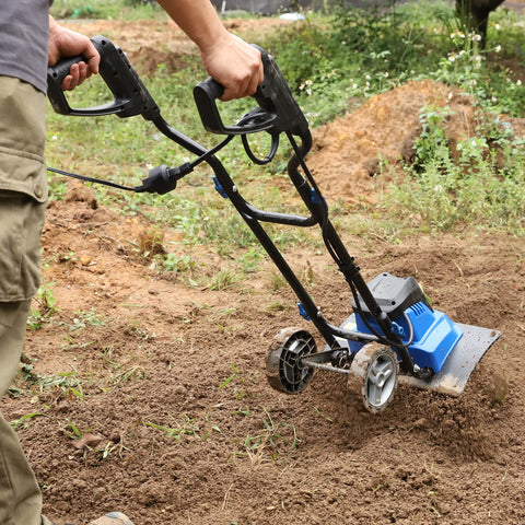 BILT HARD Electric Garden Tiller Cultivator 16 inch