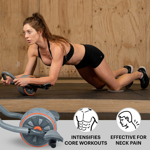 DMoose Fitness Ab Roller Wheel for Abdominal Strength Training